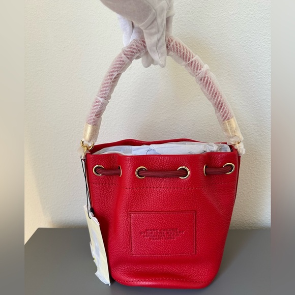NWT Marc Jacobs Red Bucket Bag - Picture 3 of 15